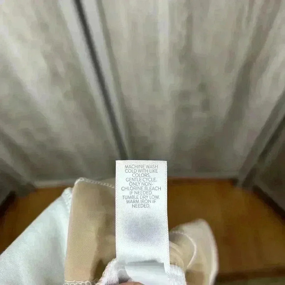 J Jill Pants XL White Color Pima Affinity French Terry Slim Crop - Picture 6 of 6